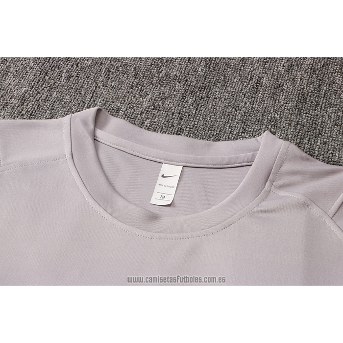 Chandal del Paris Saint-Germain Manga Corta 2021-2022 Gris